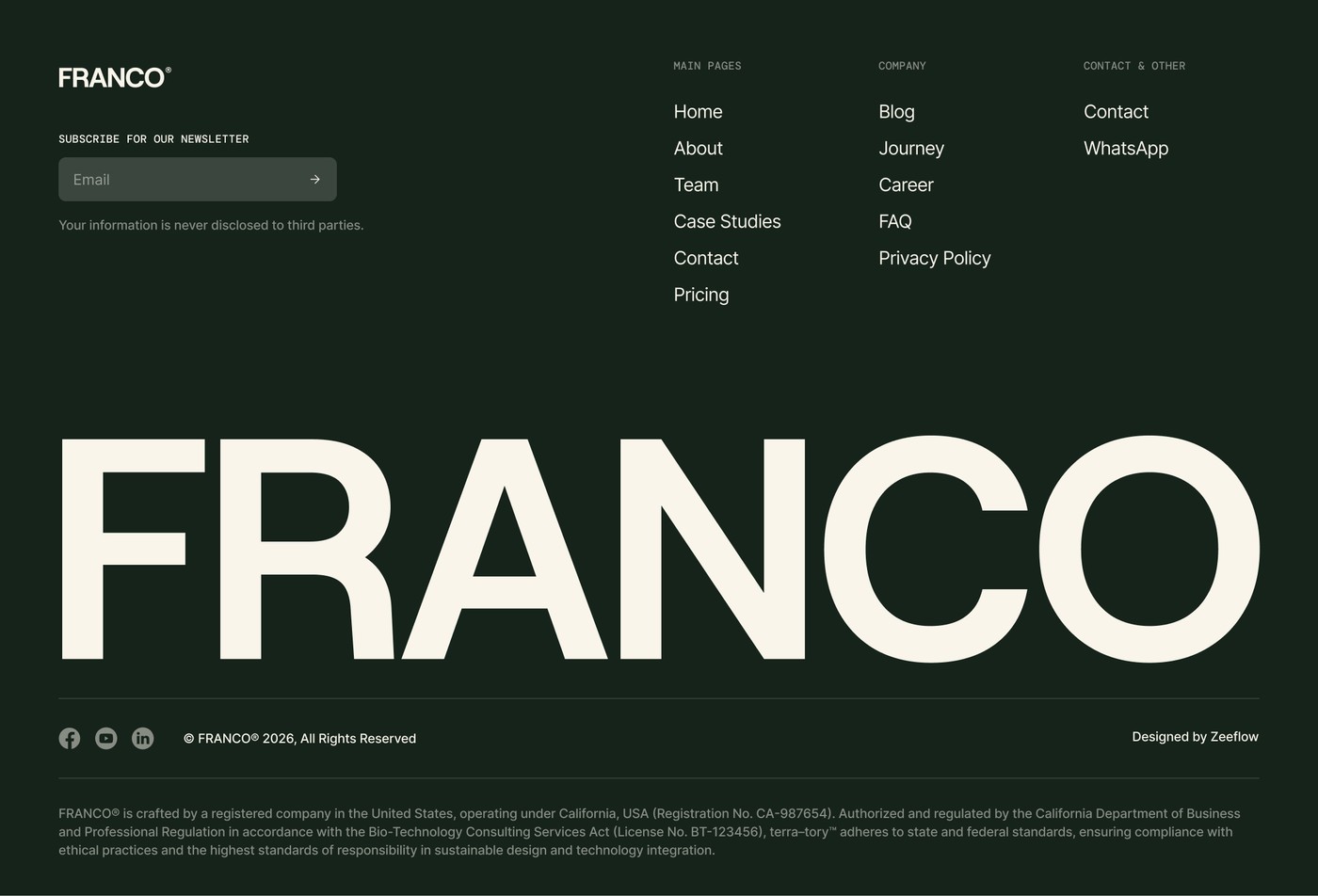 Website project by Zeeflow